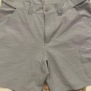 Huk Gray Performance Shorts